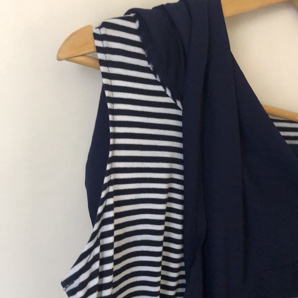 Summer Dress with Attached Layer - Picture 4 of 5